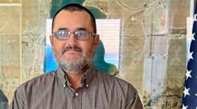 Joe Ceballos resigned Monday as mayor of Coldwater. A legal resident who is not a U.S. citizen, he faces election fraud charges.