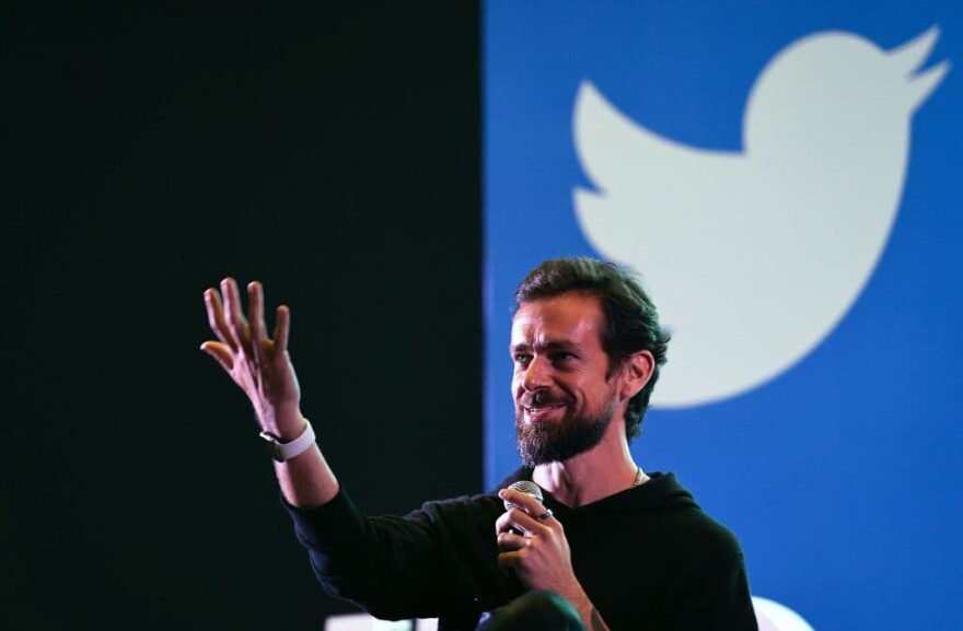 Twitter CEO and co-founder Jack Dorsey. (Prakash Singh/AFP/Getty Images)