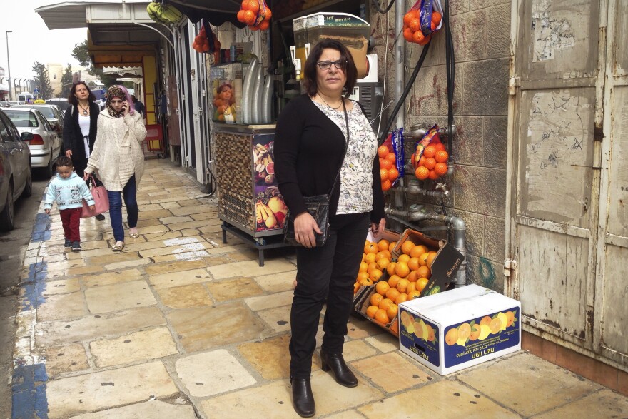 Najwa Mubarki is an Arab citizen of Israel who has voted only a couple of times in her life because she feels it doesn't make a difference. She lives in East Jerusalem and hopes it will be the capital of a future Palestinian state.