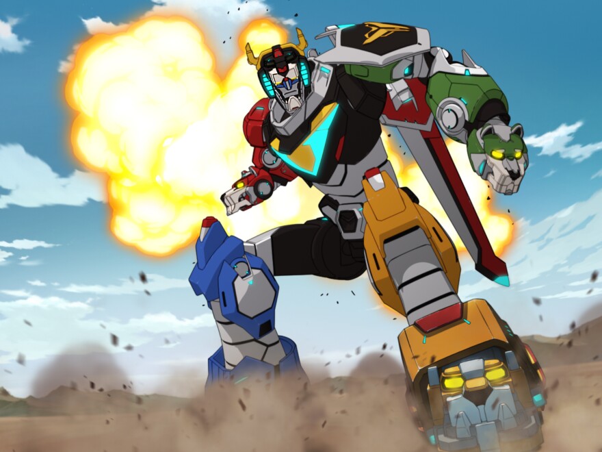 Voltron in <em>Voltron: Legendary Defender.</em>