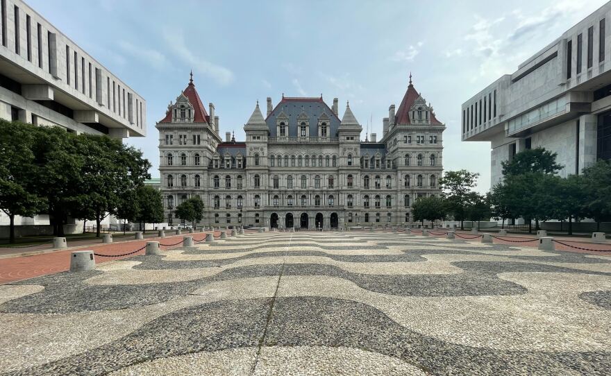 The New York State Capitol.