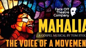 Artwork for Face Off Theatre's production of "Mahalia"