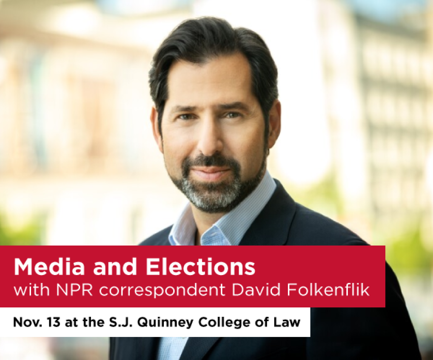 A photo of NPR correspondent David Folkenflik. 