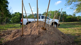 Habitat For Humanity breaks ground at a new housing location in East Hartford, Connecticut on June 16, 2023. The organization also celebrated its 35th anniversary. 
