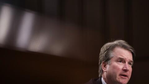 Supreme Court nominee Brett Kavanaugh testifies before the Senate Judiciary Committee during his confirmation hearing Sept. 6.