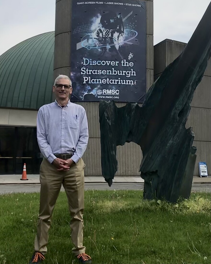 Steve Fentress is the director of the Strasenburgh Planetarium at Rochester Museum and Science Center