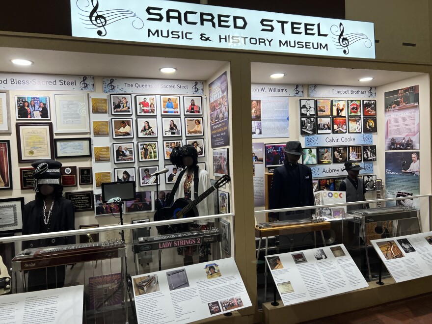 The Sacred Steel Music and History Museum documents the history of the steel guitar and its use in some African American gospel traditions.