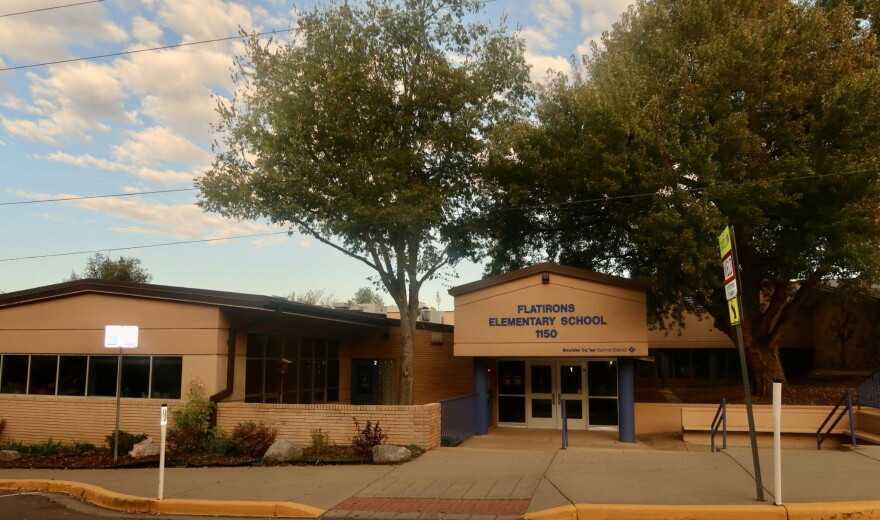 Flatirons Elementary School in Boulder, Colorado, is one of four Boulder Valley School District elementary schools that’s slated to close before the 2027-2028 school year.
