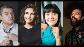 From left: Patton Oswalt, Beth Stelling, Patti Harrison and Reggie Watts will headline the Aspen Laugh Festival at the Wheeler Opera House from Feb. 21-24, 2024. The annual stand-up comedy festival features some of the biggest names in the industry.