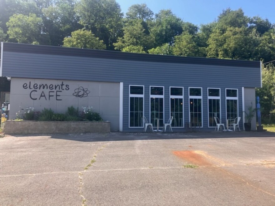 Elements Cafe at 510 Main St., Childs.