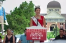 2026 Illinois State Fair Queen Krista Phillips, of Effingham, speaks at the State Fair ribbon cutting in August.
