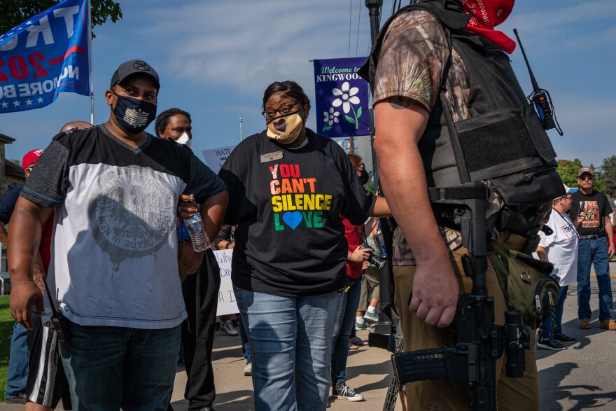 Frank Goines and Danielle Walker