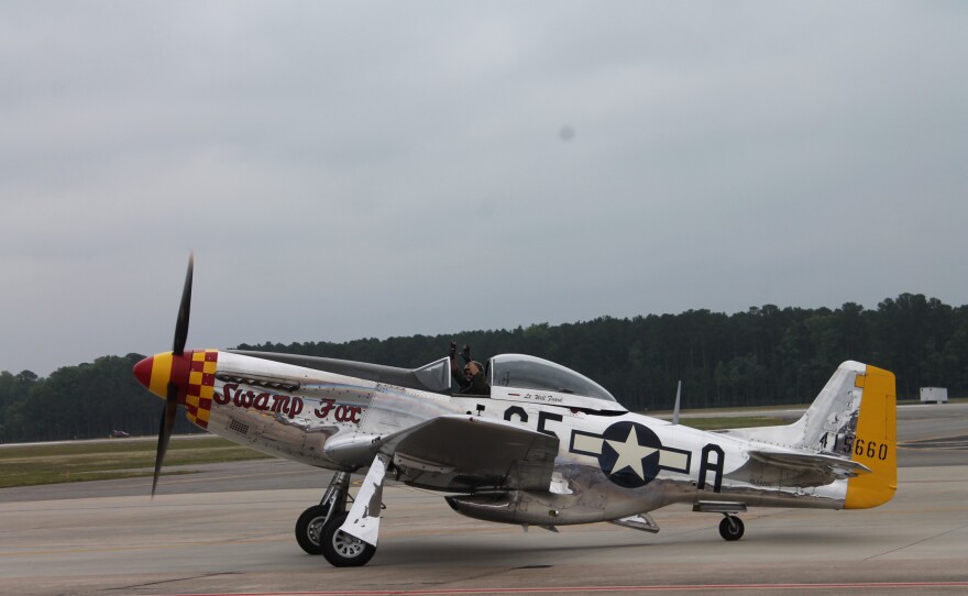 The Wings Over Wayne air show attracted hundreds of thousands of people from around the U.S. The show featured historic military air craft, reenactments of missions in Vietnam and Iraq, and modern aircraft currently in use by the U.S. Air Force and U.S. Navy.