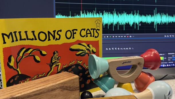 "Millions of Cats" by Wanda Gag (public domain) and classroom instruments