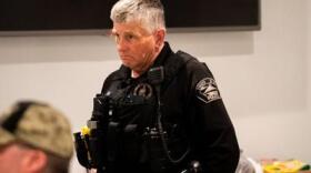 Chief David Ellis Jr. leads the Troy Police Department, the only one in the Cheshire County that has entered a formal partnership with ICE. File photo by Ethan Weston / Sentinel Staff