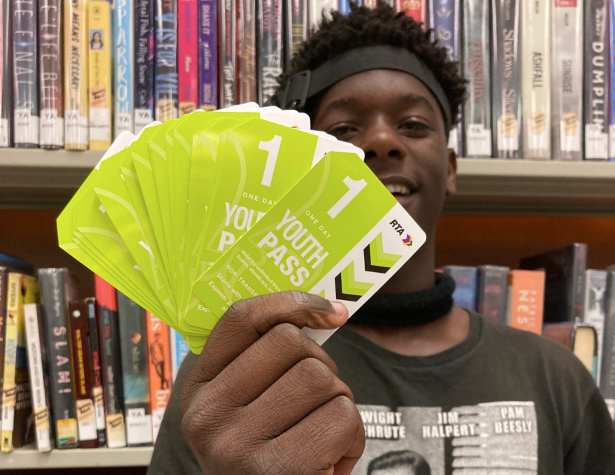 For a limited time, youth ages 11-18 are eligible for free RTA day passes to help them get to the Library.