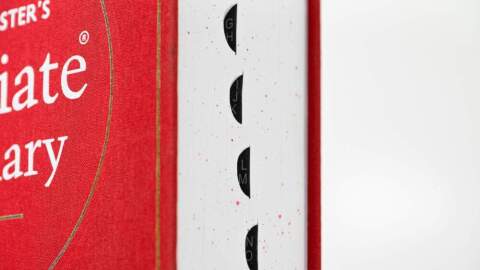 For the first time in more than two decades, Merriam-Webster has released a new Collegiate dictionary. It has been updated with 5,000 new entries. (Courtesy Merriam-Webster)