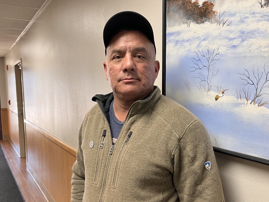 Northern Cheyenne President Gene Small at Tribal headquarters in Lame Deer.