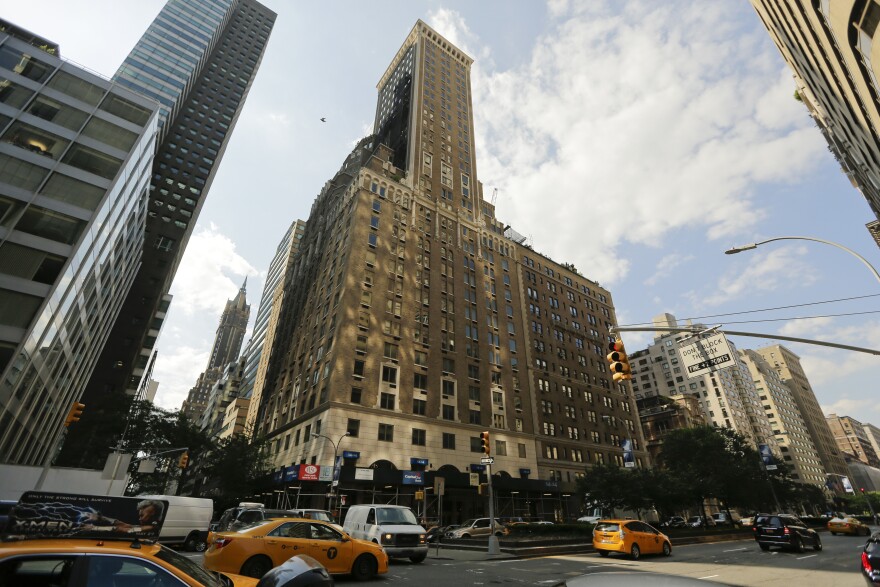 A view of the Trump Park Avenue building in New York. President Trump's properties have been attracting a large and generous circle of buyers, from wealthy Russians to a Chinese businesswoman, and many questions are being raised about the ethics of these deals.