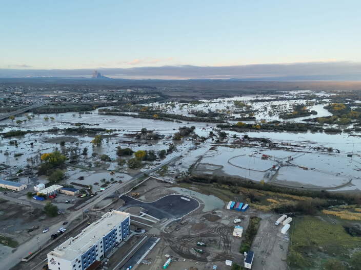 Persistent Rain Continues Flooding in the Four Corners Region