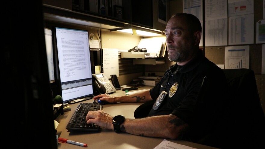 Detective David Dietz has been working for months investigating scammer who steal money by having victims deposit money into Cryptocurrency ATMs in the city of Fort Myers.