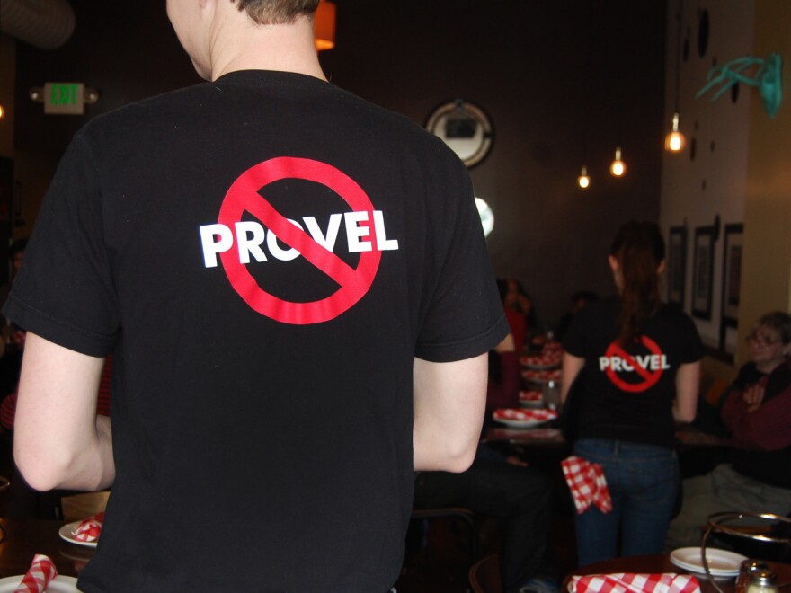 The St. Louis-based Pi Pizzeria chain prides itself on not using Provel in its pizzas.