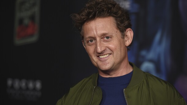 Alex Winter arrives at the premiere of "Last Night in Soho" on Monday, Oct. 25, 2021, at the Academy Museum of Motion Pictures in Los Angeles.