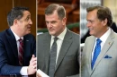 From left: Glen Hegar, chancellor of the Texas A&M University System; Brandon Creighton, sole finalist for Texas Tech University System chancellor; and John Zerwas, chancellor of the University of Texas System. Texas' public universities have recently favored politically connected leaders for their systems' top jobs.