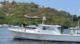 Pictured: A vessel seized by U.S. Customs and Border Protection in St. Thomas after authorities say its operator submitted an arrival report through the CBP ROAM application but refused required video calls, resulting in the submission being denied. CBP says the vessel then failed to report to a designated Port of Entry as required and was subsequently seized and transported to Puerto Rico.