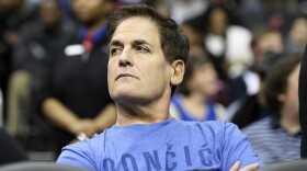 Dallas Mavericks owner Mark Cuban watches during the second half of an NBA basketball game between the Washington Wizards and the Dallas Mavericks, Wednesday, March 6, 2019, in Washington. (Nick Wass/AP)