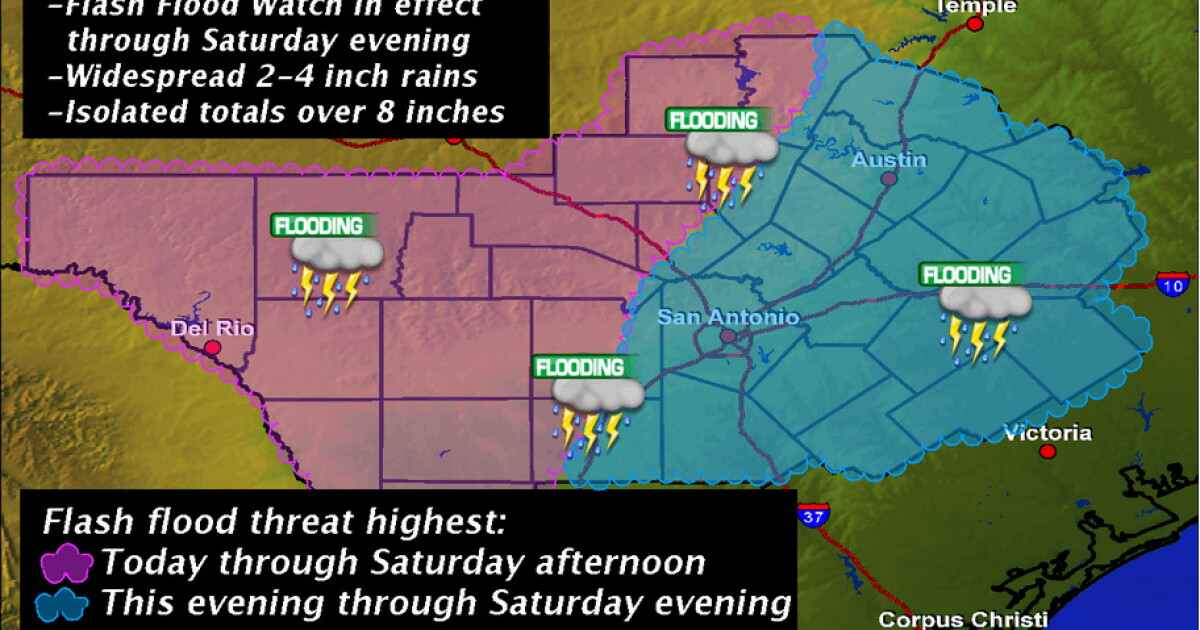 Central Texas Braces for Flash Flooding | KUT Radio, Austin's NPR Station