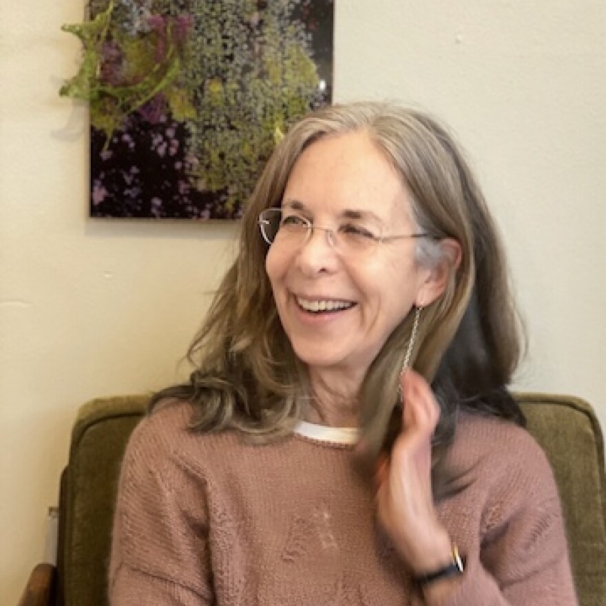 Portrait of textile artist Robin Grace