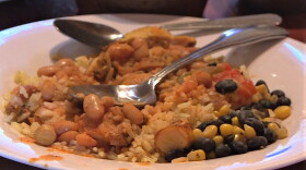 A dish at Anatolia Turkish Restaurant, one of the many ethnic eateries in Bloomington.