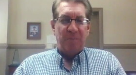 Terre Haute Mayor Duke Bennett on the Zoom interview Tuesday afternoon.