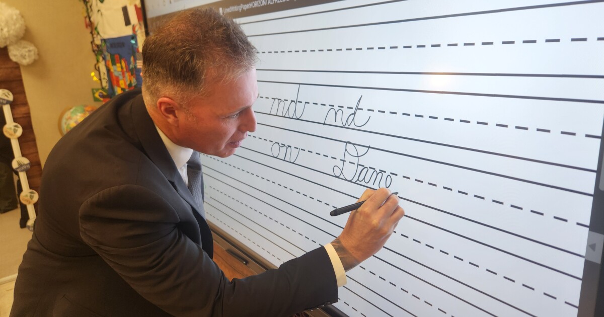 Writing change: Schuylkill County rep's bill now law, requiring all students to learn cursive in Pa.