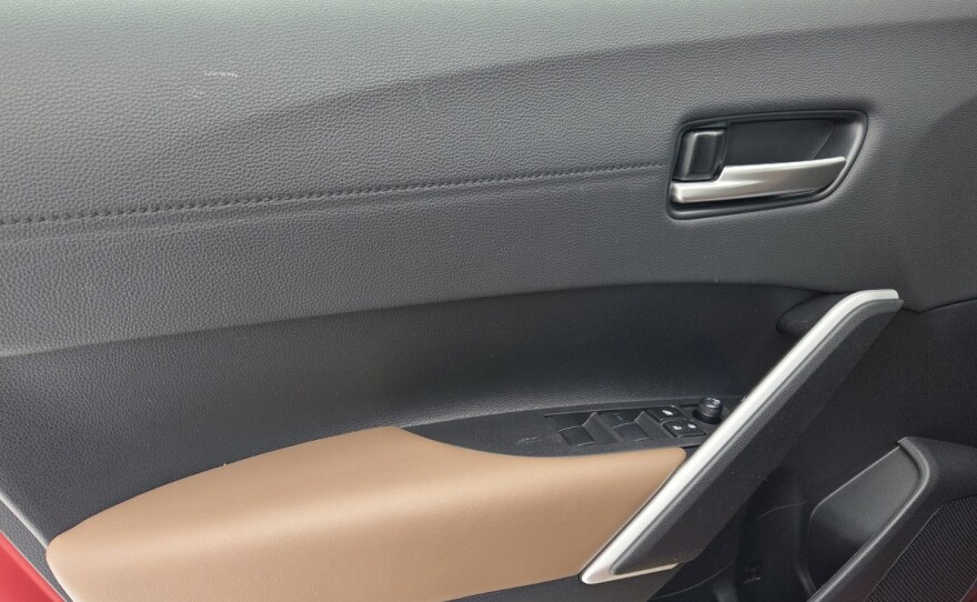2026 Toyota Corolla Cross XLE AWD door panel