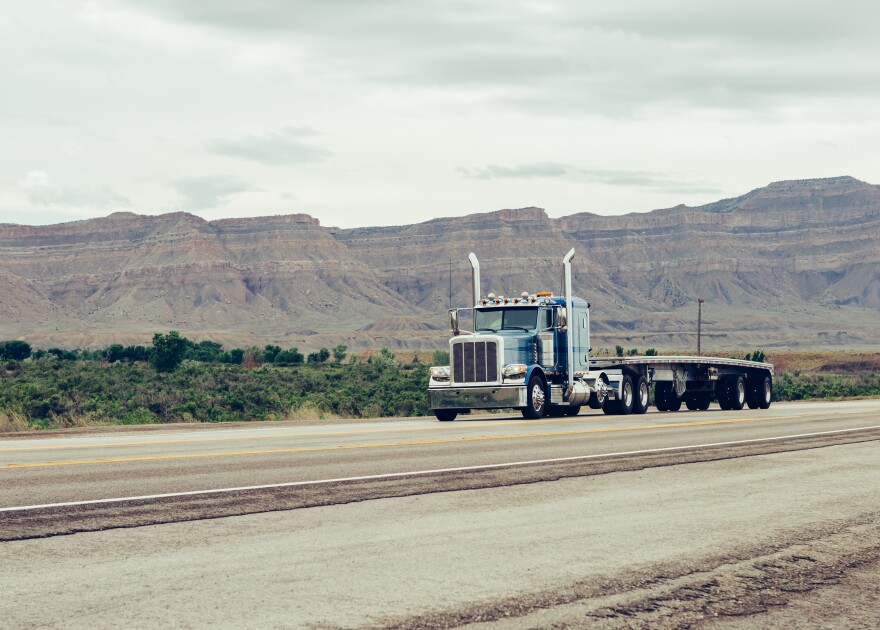 Photo of truck in Utah.