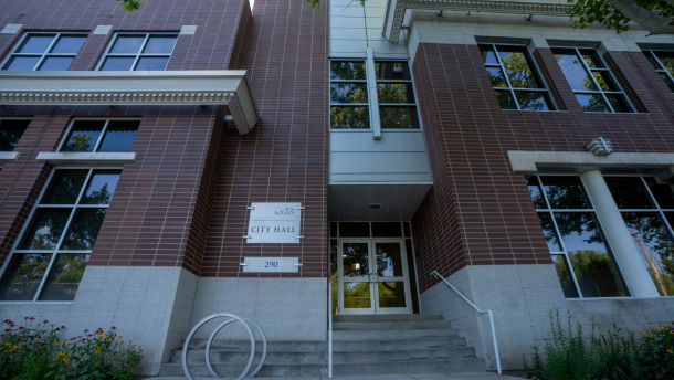Logan City Hall. On Tuesday, the city council voted to increase property taxes by almost 23%.