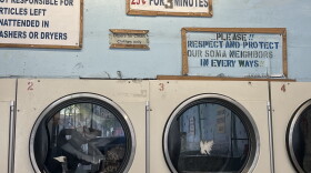 At the 8th Street Laundry in the Tenderloin, every three minutes of dry time costs 25 cents.