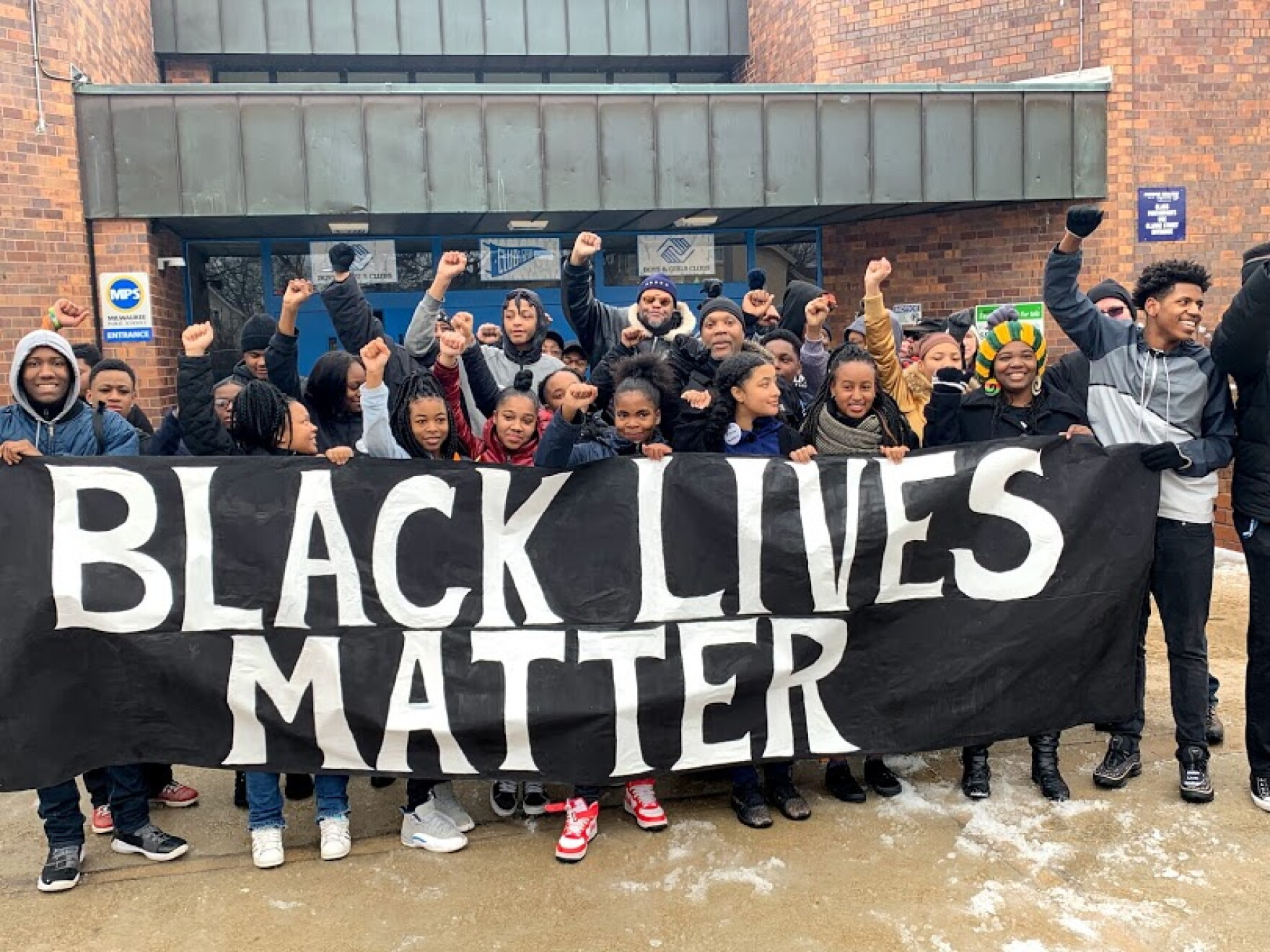 Milwaukee High School Students Celebrate Black Lives Matter Week Of ...