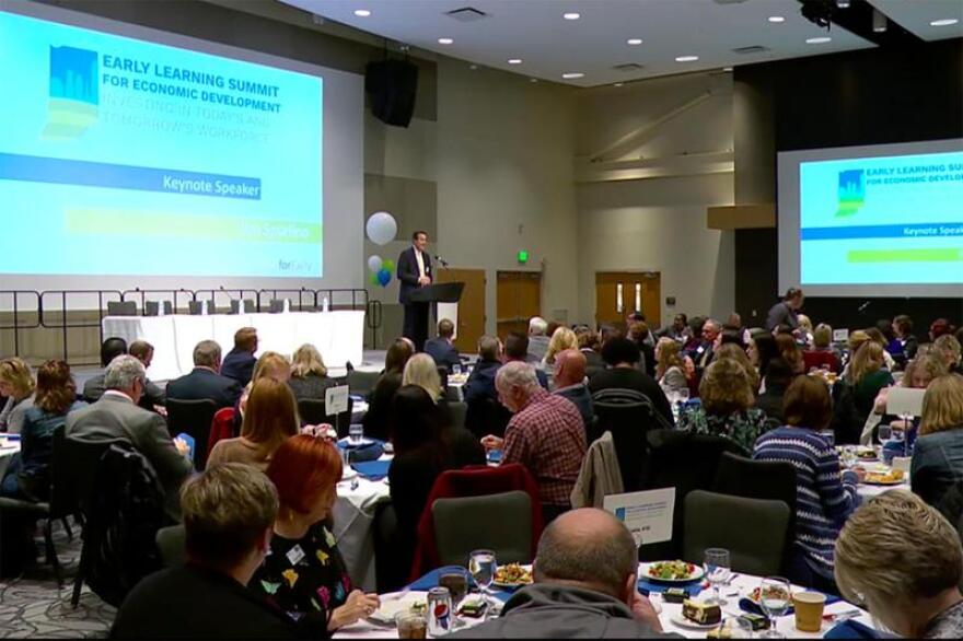 The Indiana Early Learning Summit brought together business leaders to discuss workforce issues related to childcare.