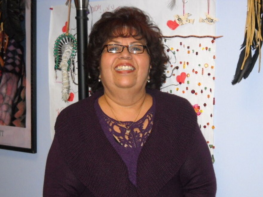 Rae Marie Martinez moved to Los Angeles with her family when she was 8 years old. She once struggled with alcoholism and an abusive relationship, but now coordinates a domestic violence program for other American Indians.