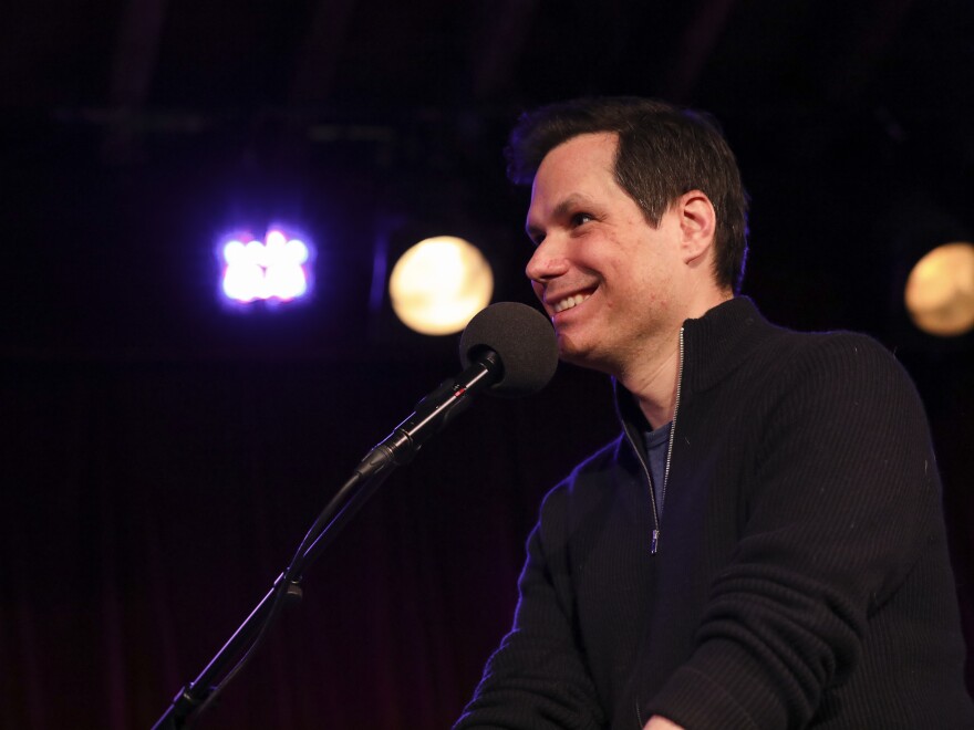 Michael Ian Black appears on Ask Me Another at the Bell House in Brooklyn, New York.