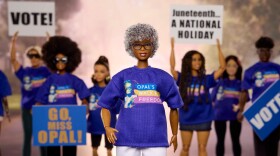 Opal Lee's Barbie depicts the Fort Worth civil rights leader. It's part of Mattel's "Barbie Inspiring Women" series.