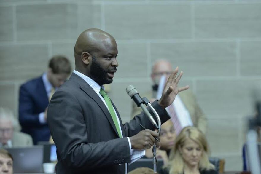 State Rep. Clem Smith, D-Velda Village Hills, has questioned why the percentage threshold is higher for rural cities under Sen. Eric Schmitt's bill.