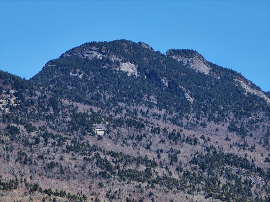 Pictures on the way to translator site on Hibriten Mountain in North Carolina.