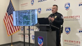  Jeffersonville Police Maj. Josh Lynch presented new details and body camera footage to news media Tuesday related to the officer shooting of a man March 9. 