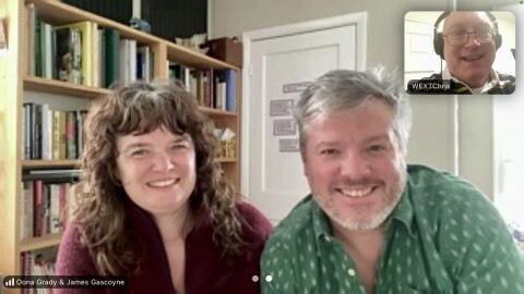 Oona and James from the Millstone Rounders