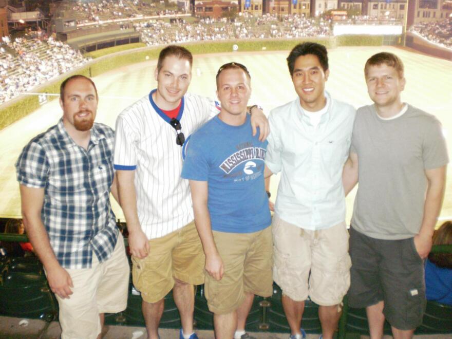 John Hansen in college