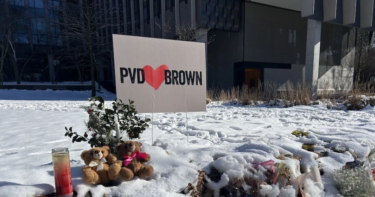 Brown University students return to a campus still healing